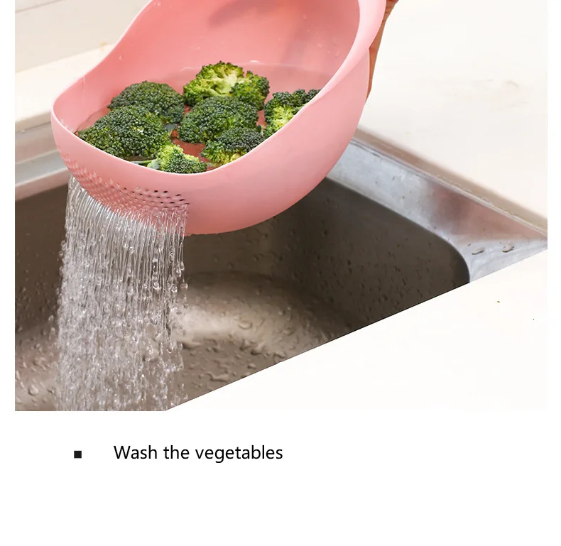 Colorful Thickened Kitchen Rice Washing Machine Rice Washing Sieve Rice Washing Basin Plastic Draining Vegetable Washing Basket
Colorful Thickened Kitchen Rice Washing Machine Rice Washing Sieve Rice Washing Basin Plastic Draining Vegetable Washing Basket