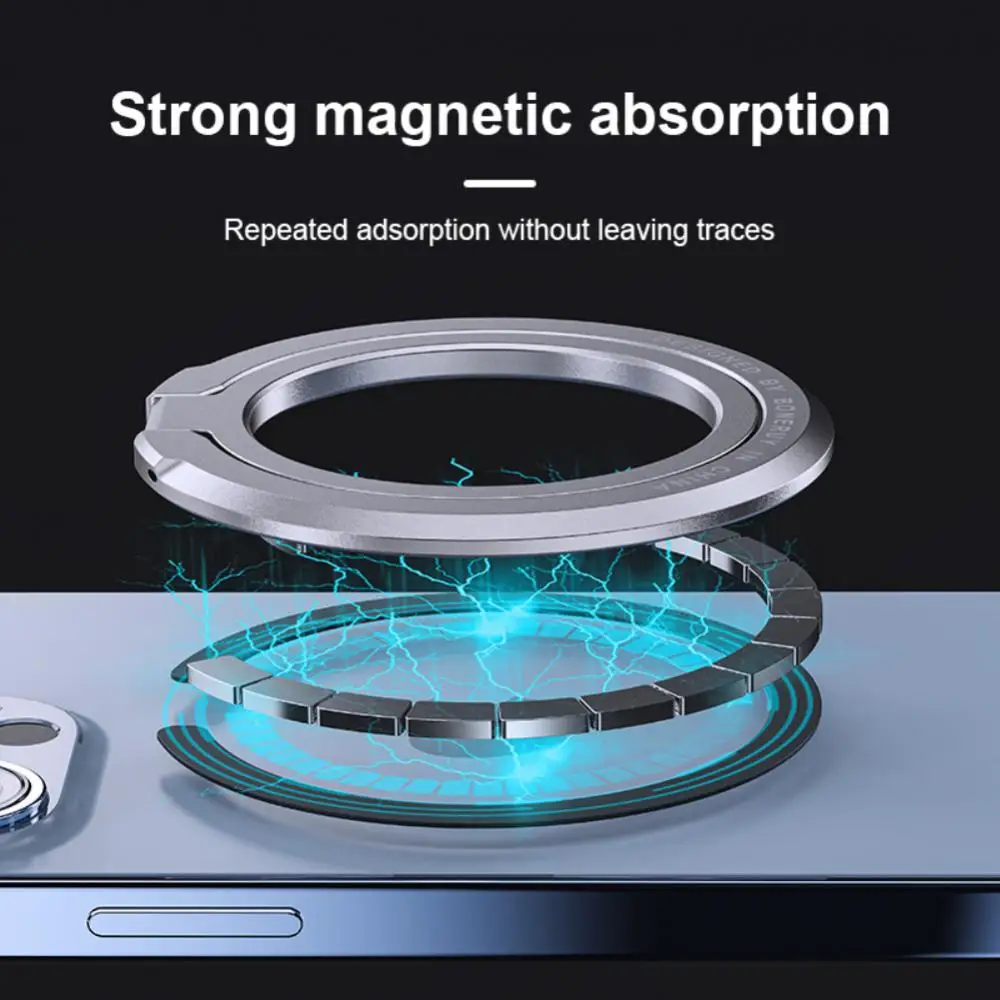 Foldable Cell Phone Stand Portable 360° Rotatable Base 180° Foldable Ring Mobile Phone Ring Holder Magnetic Lazy Bracket
Foldable Cell Phone Stand Portable 360° Rotatable Base 180° Foldable Ring Mobile Phone Ring Holder Magnetic Lazy Bracket