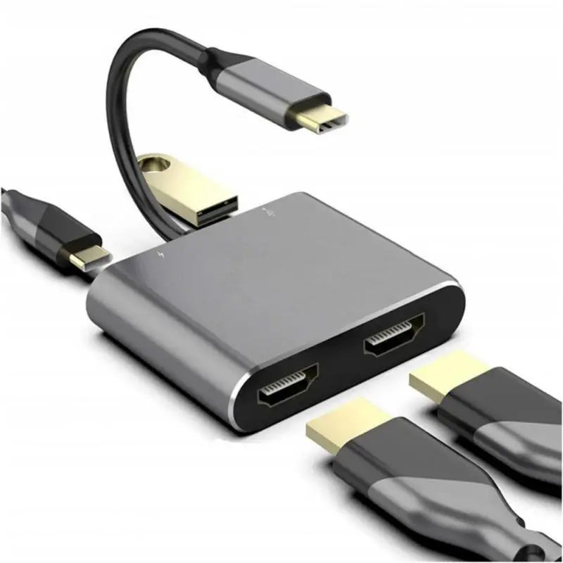 5 Гбит/с Usb 3,0 адаптер для зарядки Портативный 4 в 1 Usb C Hdmi-совместимый конвертер Pd 60 Вт Быстрая зарядка Usb C разветвитель портативный
5 Гбит/с Usb 3,0 адаптер для зарядки Портативный 4 в 1 Usb C Hdmi-совместимый конвертер Pd 60 Вт Быстрая зарядка Usb C разветвитель портативный