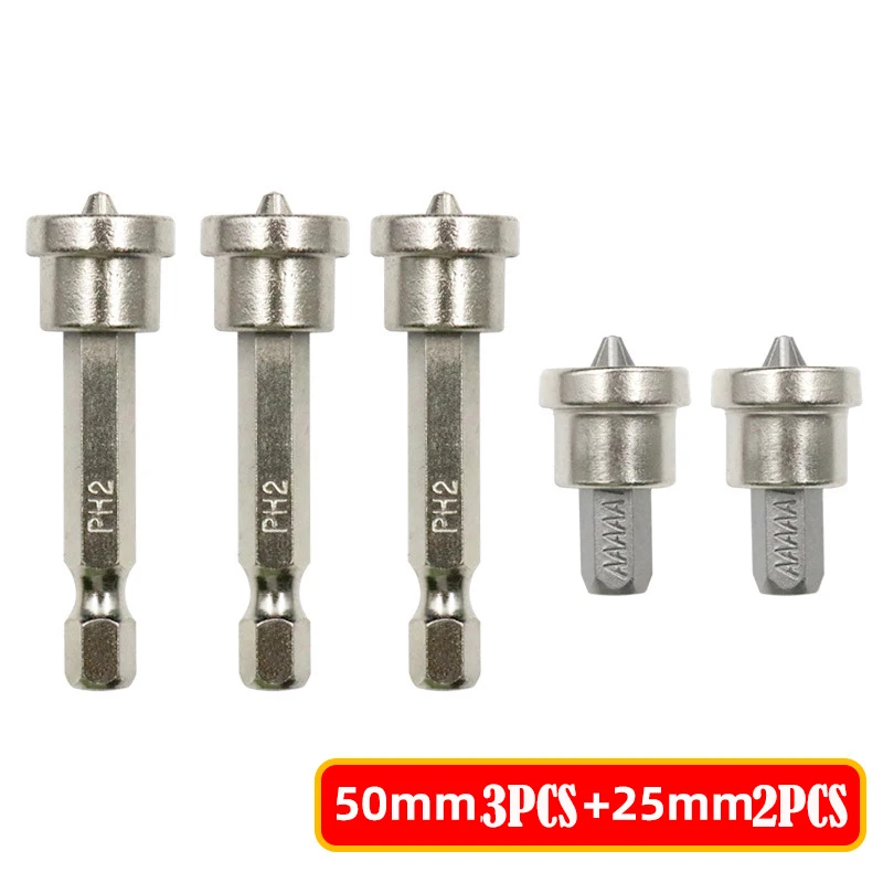 SUPOWER 5pcs Magnetic Positioning Screwdriver Bits Automatic Positioning Electric Drill Bits For Screwdriver Drill
SUPOWER 5pcs Magnetic Positioning Screwdriver Bits Automatic Positioning Electric Drill Bits For Screwdriver Drill