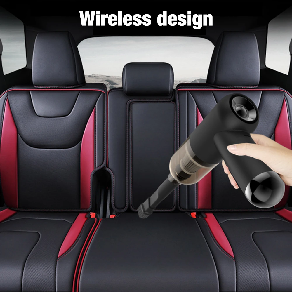 3500Pa Car Wireless Vacuum Cleaner 84W Blowable Cordless Handheld Auto Vacuum Home & Car Dual Use Mini Vacuum Cleaner
3500Pa Car Wireless Vacuum Cleaner 84W Blowable Cordless Handheld Auto Vacuum Home & Car Dual Use Mini Vacuum Cleaner
