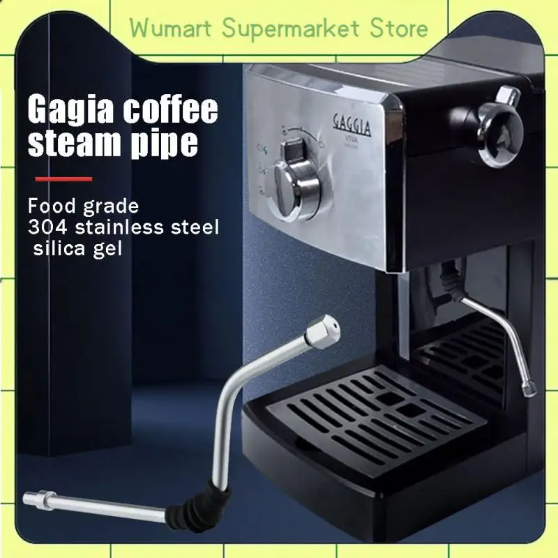 Stainless Steel Steam Tube Replacement Coffee Machine Steam Wand Coffee Espresso Machine Creative Tube Pipe Conversion Kit
Stainless Steel Steam Tube Replacement Coffee Machine Steam Wand Coffee Espresso Machine Creative Tube Pipe Conversion Kit