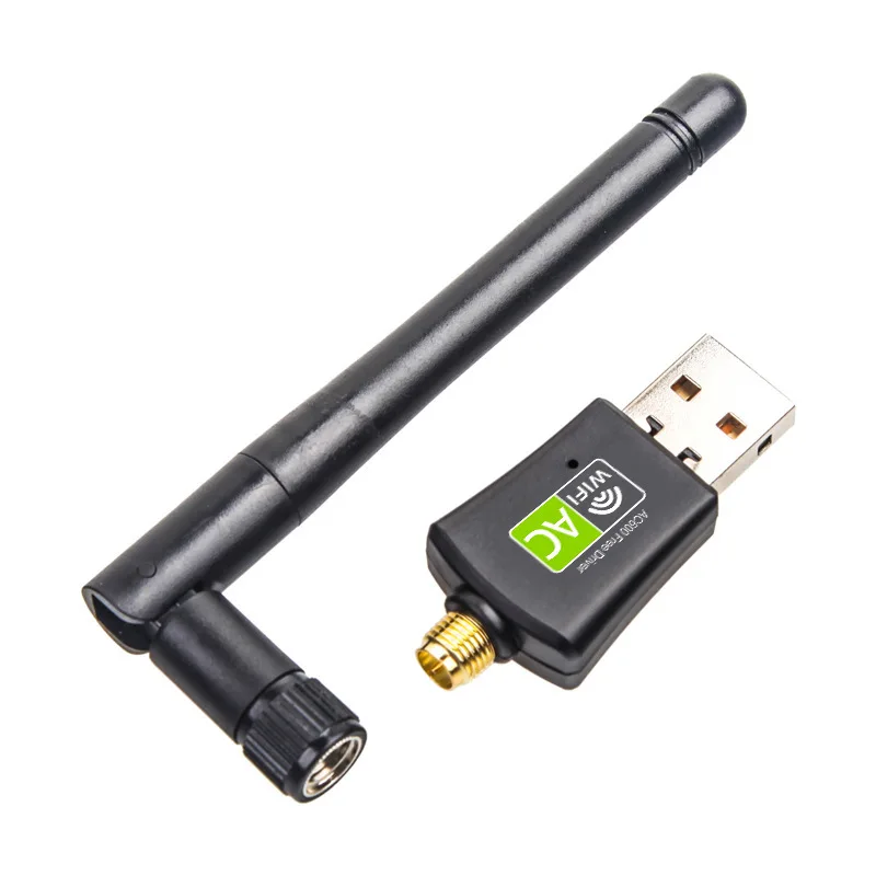 600M Drive-free AC Dual-band Wireless Network Card Wireless Wifi Receiver RTL8811 2.4G5GUSB Interface Coverage 200 Meters
600M Drive-free AC Dual-band Wireless Network Card Wireless Wifi Receiver RTL8811 2.4G5GUSB Interface Coverage 200 Meters