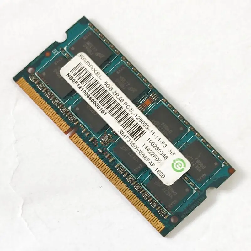 Ramaxel RAMS DDR3 8GB 1600MHz Laptop memory DDR3 8GB 2RX8 PC3L-12800S-11 NOTEBOOK memoria 1.35
Ramaxel RAMS DDR3 8GB 1600MHz Laptop memory DDR3 8GB 2RX8 PC3L-12800S-11 NOTEBOOK memoria 1.35
