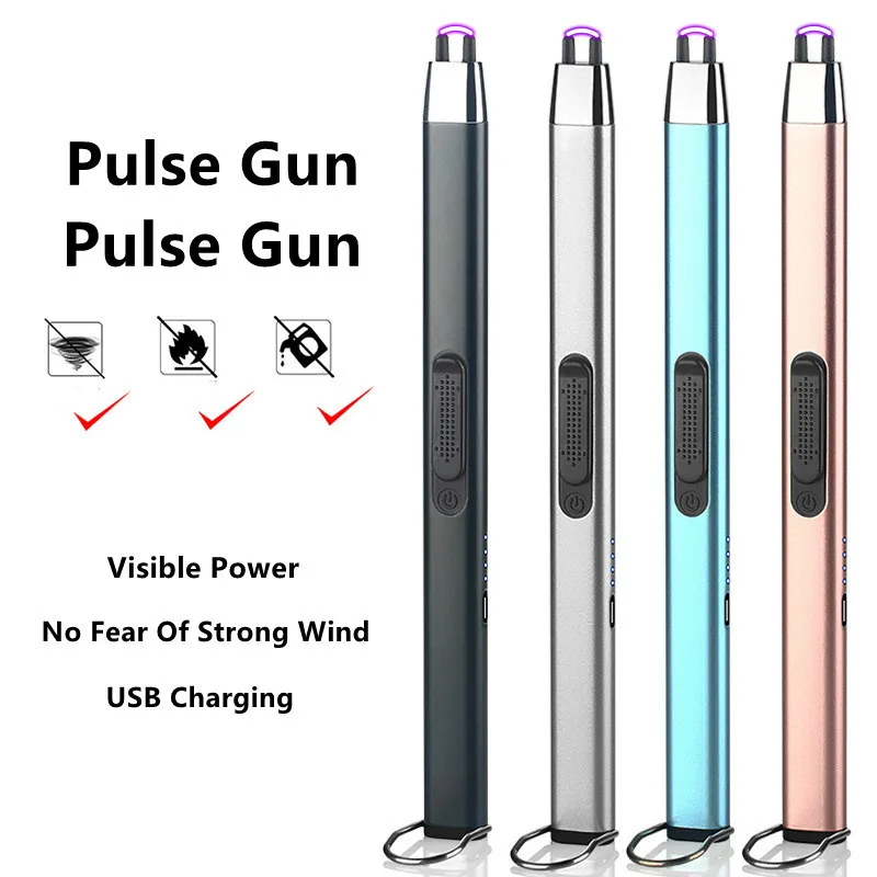 New Outdoor Windproof Flameless Electric Lighter USB Rechargeable Lighter Candle Kitchen BBQ Gas Stove Plasma Lighter
New Outdoor Windproof Flameless Electric Lighter USB Rechargeable Lighter Candle Kitchen BBQ Gas Stove Plasma Lighter