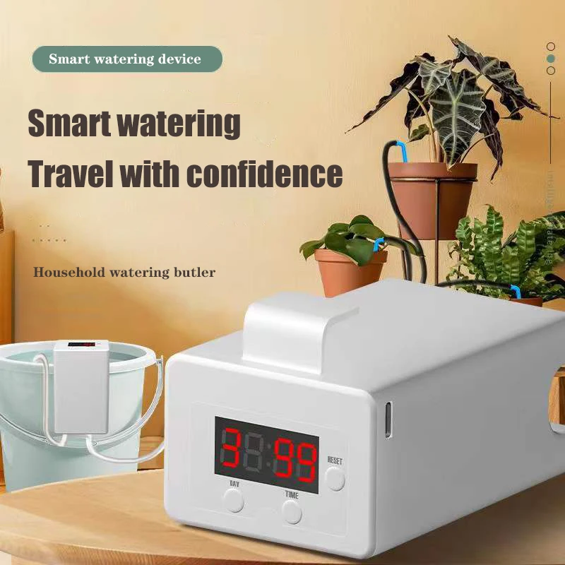 2022 New Smart Drip Irrigation System Automatic Watering Timer Device Home Sprinkler Potted Plant Flower Water Pump Controller
2022 New Smart Drip Irrigation System Automatic Watering Timer Device Home Sprinkler Potted Plant Flower Water Pump Controller