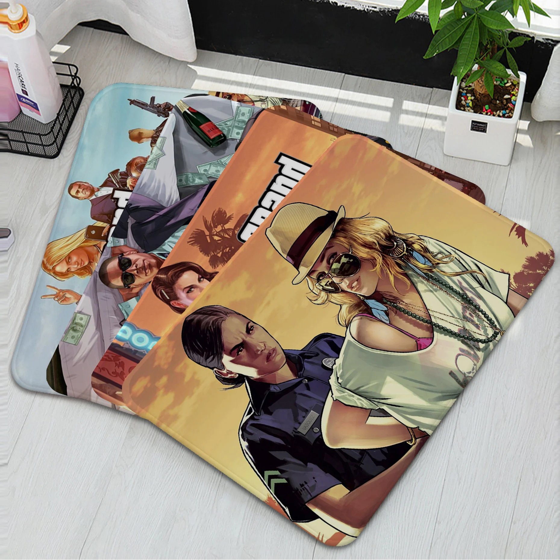 Grand Theft Auto Room Mats Retro Multiple Choice Living Room Kitchen Rug Non-Slip Modern Home Decor
Grand Theft Auto Room Mats Retro Multiple Choice Living Room Kitchen Rug Non-Slip Modern Home Decor