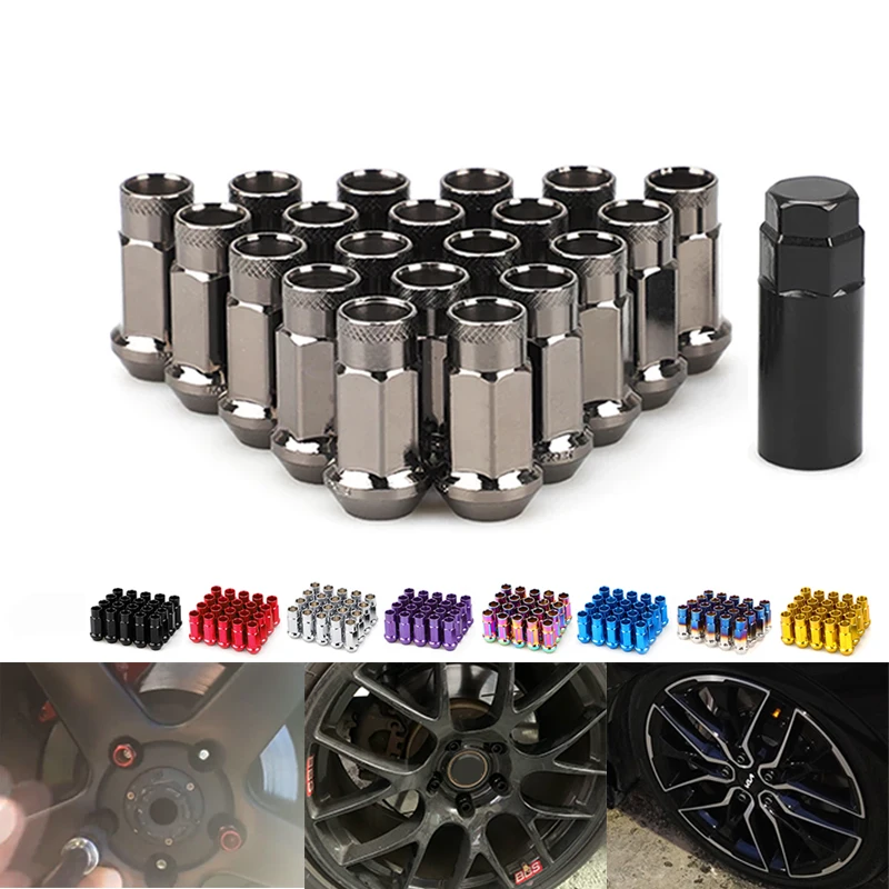 20pcs/set Steel Racing Car Wheel Rims Lug Nuts Extended High quality Tuner Nuts Tyre nut
20pcs/set Steel Racing Car Wheel Rims Lug Nuts Extended High quality Tuner Nuts Tyre nut