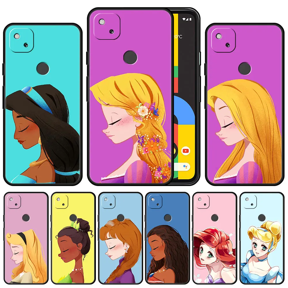 Case Cover for Google Pixel 5a 4a 3 4 XL 5 6 Pro 4G 5G Style Luxury Full Cell Trend Coque Back Shell Disney Princess Silhouette
Case Cover for Google Pixel 5a 4a 3 4 XL 5 6 Pro 4G 5G Style Luxury Full Cell Trend Coque Back Shell Disney Princess Silhouette