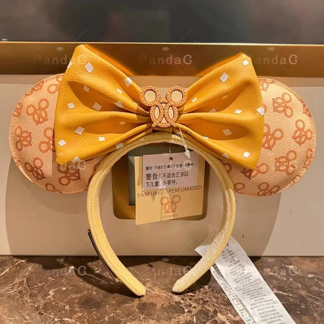 HongKong Disneyland Original Genuine Limited Butterfly Pancake Headband Fragrant Ears Cartoon Yellow bow Headband Gifts to Girls
HongKong Disneyland Original Genuine Limited Butterfly Pancake Headband Fragrant Ears Cartoon Yellow bow Headband Gifts to Girls