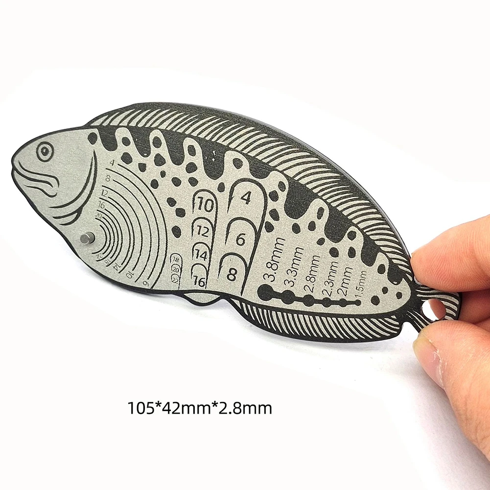 Brand New Fly Fishing Hook Feather Gauge Measuring Ruler Lure Bait Fly Tying Size Tool Feather Measurer Gauge Measuring
Brand New Fly Fishing Hook Feather Gauge Measuring Ruler Lure Bait Fly Tying Size Tool Feather Measurer Gauge Measuring
