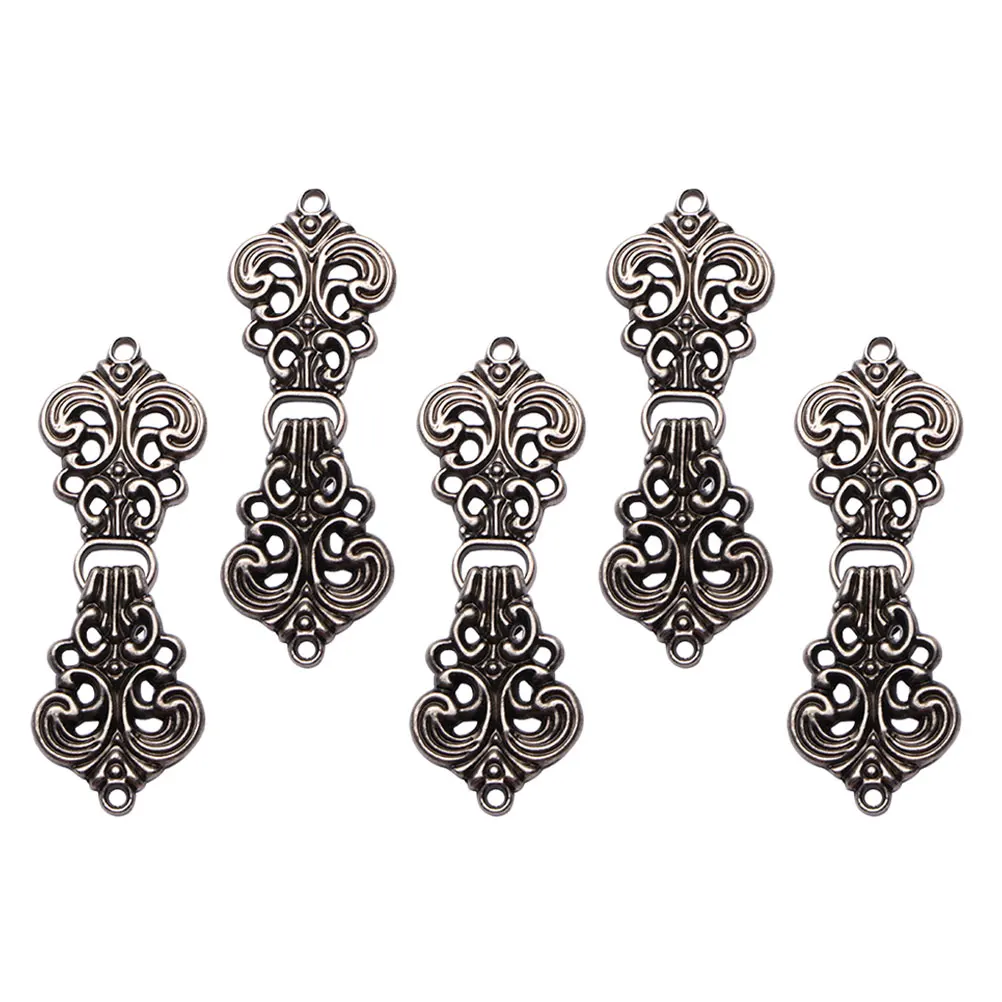 10 Pairs/5 pairs Vintage Cloak Clasp Fasteners Shawl Buttons Bridal Clips Cardigan Auspicious Cloud Pattern Hollow Buckle
10 Pairs/5 pairs Vintage Cloak Clasp Fasteners Shawl Buttons Bridal Clips Cardigan Auspicious Cloud Pattern Hollow Buckle