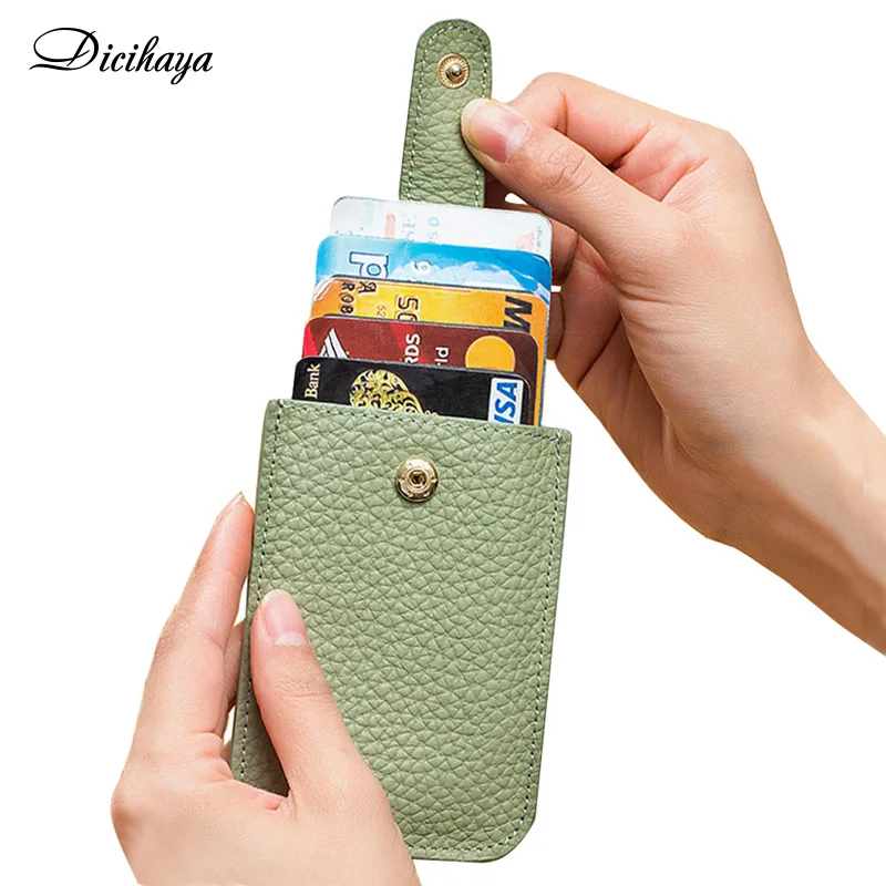 DICIHAYA 2022 Women's Card Set Short Women Cowhide Wallets Wallets For Men Card Holder Small Ladies Wallet Female Hasp Mini
DICIHAYA 2022 Women's Card Set Short Women Cowhide Wallets Wallets For Men Card Holder Small Ladies Wallet Female Hasp Mini