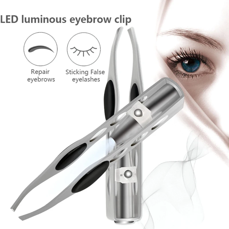 1pcs Led Tweezer 4 Holes Eyebrow Trimming Tweezers Eyelash Eyebrow Eyes Hair Remover Tools Stainless Steel Eyebrow Beauty Tool
1pcs Led Tweezer 4 Holes Eyebrow Trimming Tweezers Eyelash Eyebrow Eyes Hair Remover Tools Stainless Steel Eyebrow Beauty Tool