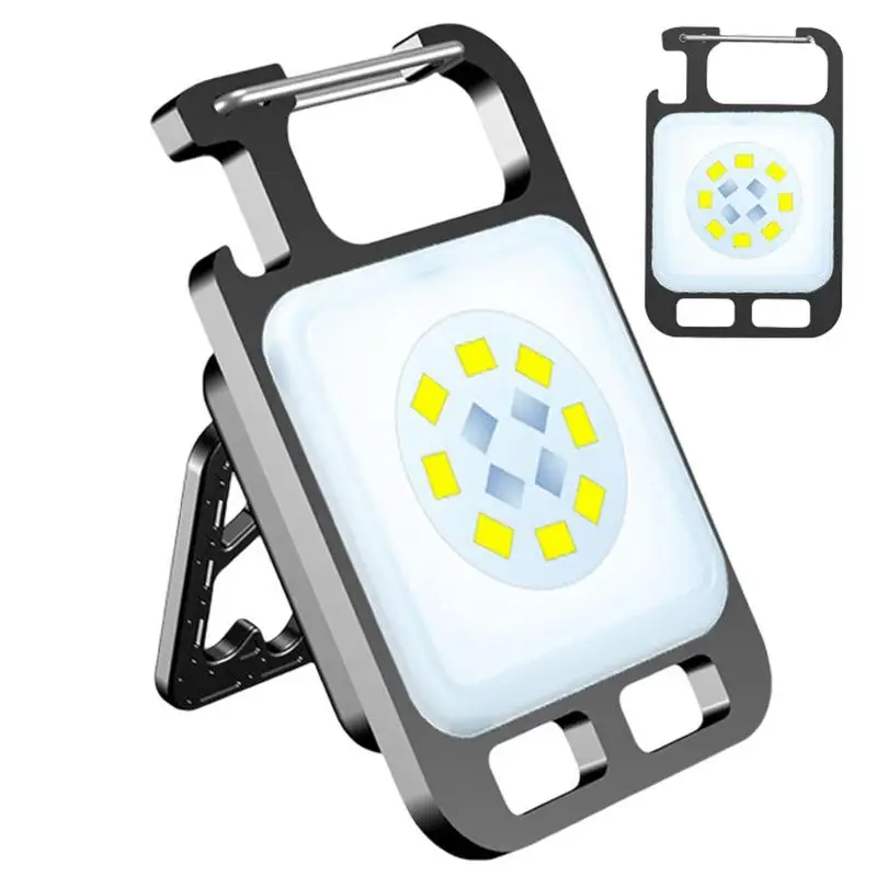 Keychain Light Mini Led Flashlight Waterproof LED COB Light 4 Light Modes With Magnet Base Folding Bracket Bottle Opener For
Keychain Light Mini Led Flashlight Waterproof LED COB Light 4 Light Modes With Magnet Base Folding Bracket Bottle Opener For