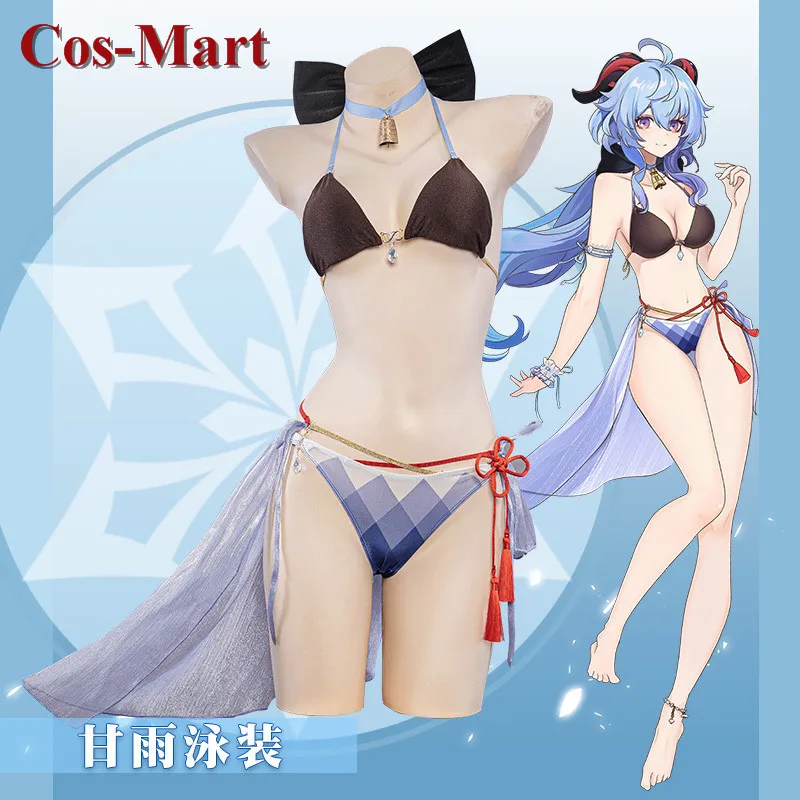 Косплей-костюм Cos-Mart Game Genshin Impact Ganyu, милый купальник-бикини, Женский раздельный костюм для вечеривечерние
Косплей-костюм Cos-Mart Game Genshin Impact Ganyu, милый купальник-бикини, Женский раздельный костюм для вечеривечерние