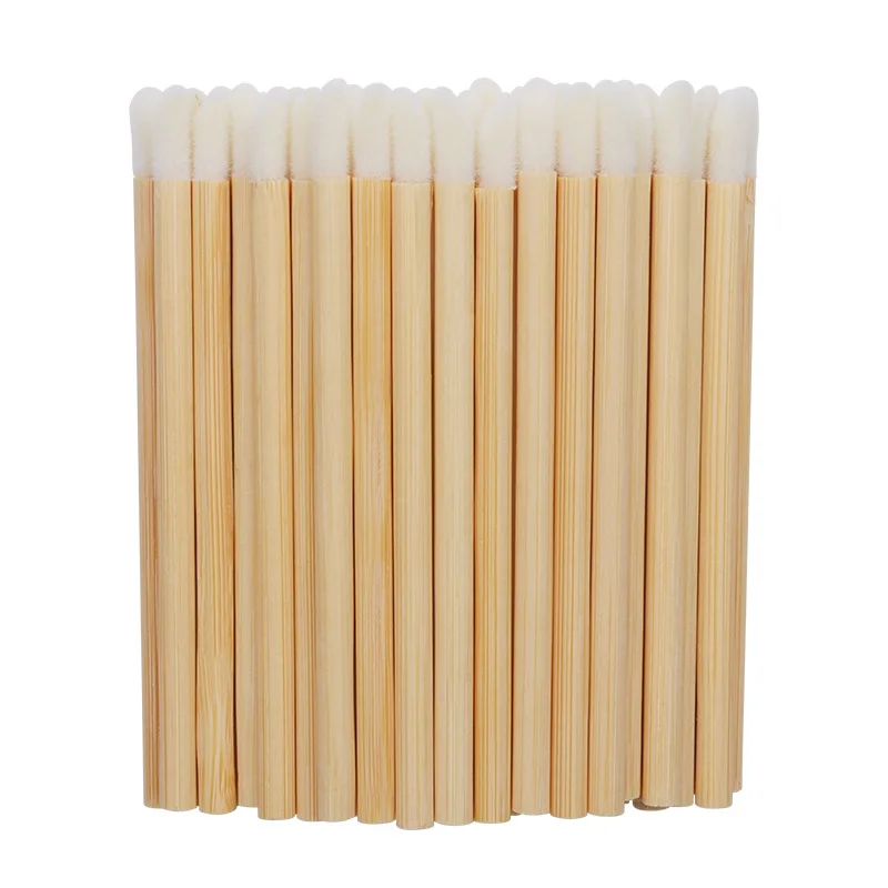100 pcs/pack Disposable Bamboo Lip Brush Lashes Micro Brushes Applicator tool for Eyelash Extension women Makeup Tools
100 pcs/pack Disposable Bamboo Lip Brush Lashes Micro Brushes Applicator tool for Eyelash Extension women Makeup Tools
