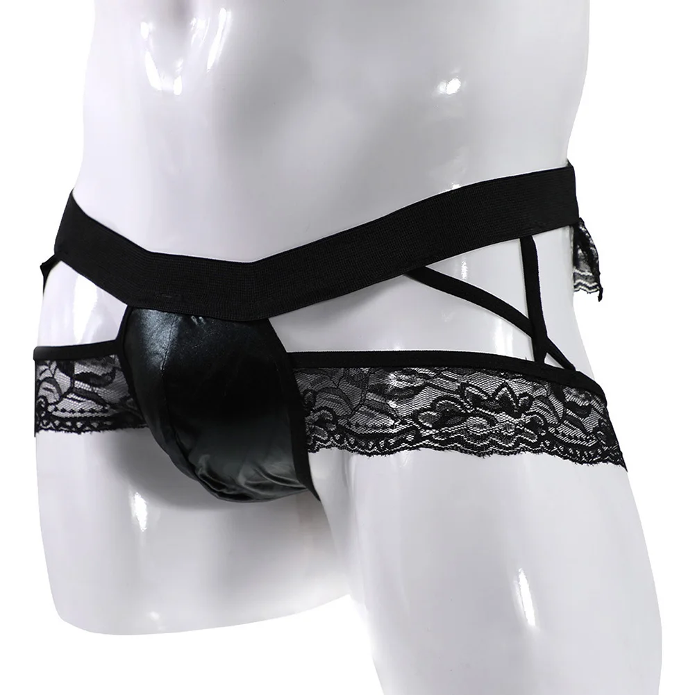 Mens Sexy Black Lingerie Hollow Out Sissy Pouch Bag Panties Lace Male's Soft Boxer Briefs Gay Underwear Tight T Pants Knickers
Mens Sexy Black Lingerie Hollow Out Sissy Pouch Bag Panties Lace Male's Soft Boxer Briefs Gay Underwear Tight T Pants Knickers