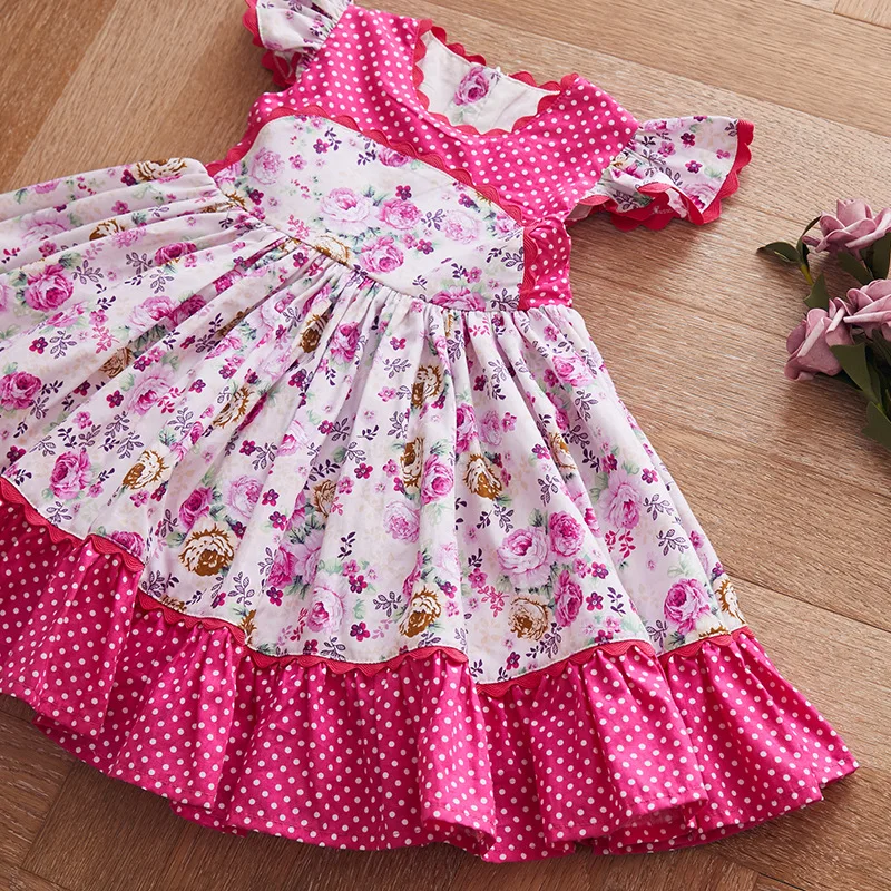Vintage Girls Floral Dresses Baby Spainsh Dress Boutique Children Birthday Party Baptism Ball MZL077
Vintage Girls Floral Dresses Baby Spainsh Dress Boutique Children Birthday Party Baptism Ball MZL077