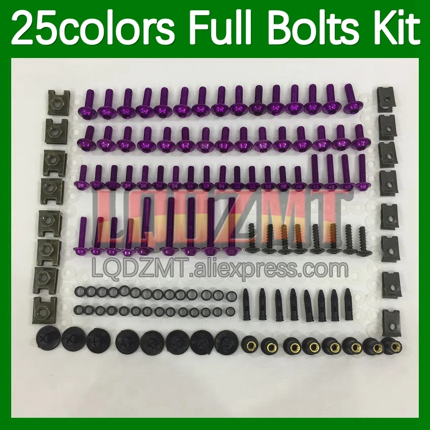 268 шт., полный комплект винтов для KAWASAKI NINJA ZZR400 ZZR 400 ZZR-400 01 02 03 04 05 06 07 01-07, болты с обтекателем, винтовая гайка
268 шт., полный комплект винтов для KAWASAKI NINJA ZZR400 ZZR 400 ZZR-400 01 02 03 04 05 06 07 01-07, болты с обтекателем, винтовая гайка