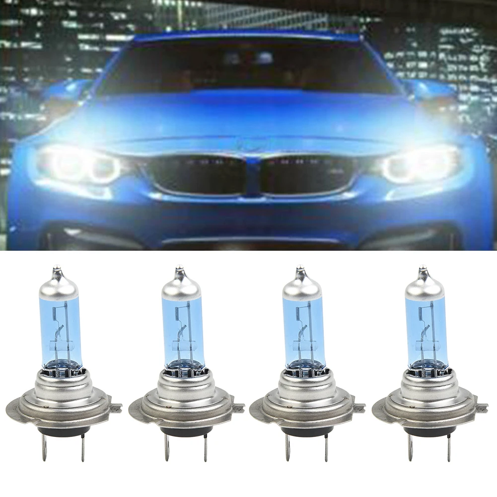 4pcs H7 100W 4500K Car Xenon Hid Super White Effect Look Headlight Lamp Light Bulbs 12V Daytime Running Lamps Auto Lights
4pcs H7 100W 4500K Car Xenon Hid Super White Effect Look Headlight Lamp Light Bulbs 12V Daytime Running Lamps Auto Lights