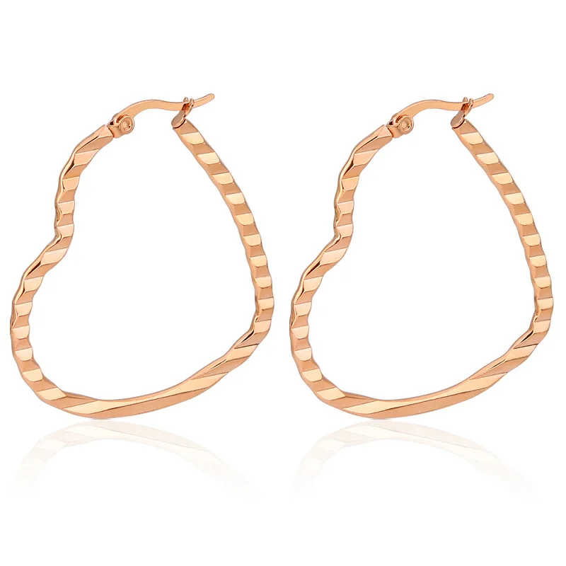Bxzyrt Gold Color Stainless Steel Earrings 2021 Women Small Or Big Heart Hoop Earrings Party Rock Gift Jewelry Wholesale
Bxzyrt Gold Color Stainless Steel Earrings 2021 Women Small Or Big Heart Hoop Earrings Party Rock Gift Jewelry Wholesale