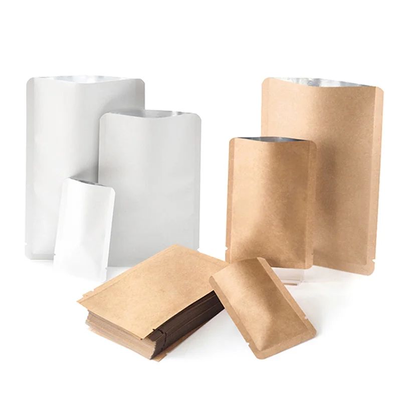 Candy Reusable Ziplock Bag White Yellow Kraft Paper Flat Pouch Nuts Tea Thickened Aluminum Foil Snacks Zipper Flat Bottom Bags
Candy Reusable Ziplock Bag White Yellow Kraft Paper Flat Pouch Nuts Tea Thickened Aluminum Foil Snacks Zipper Flat Bottom Bags