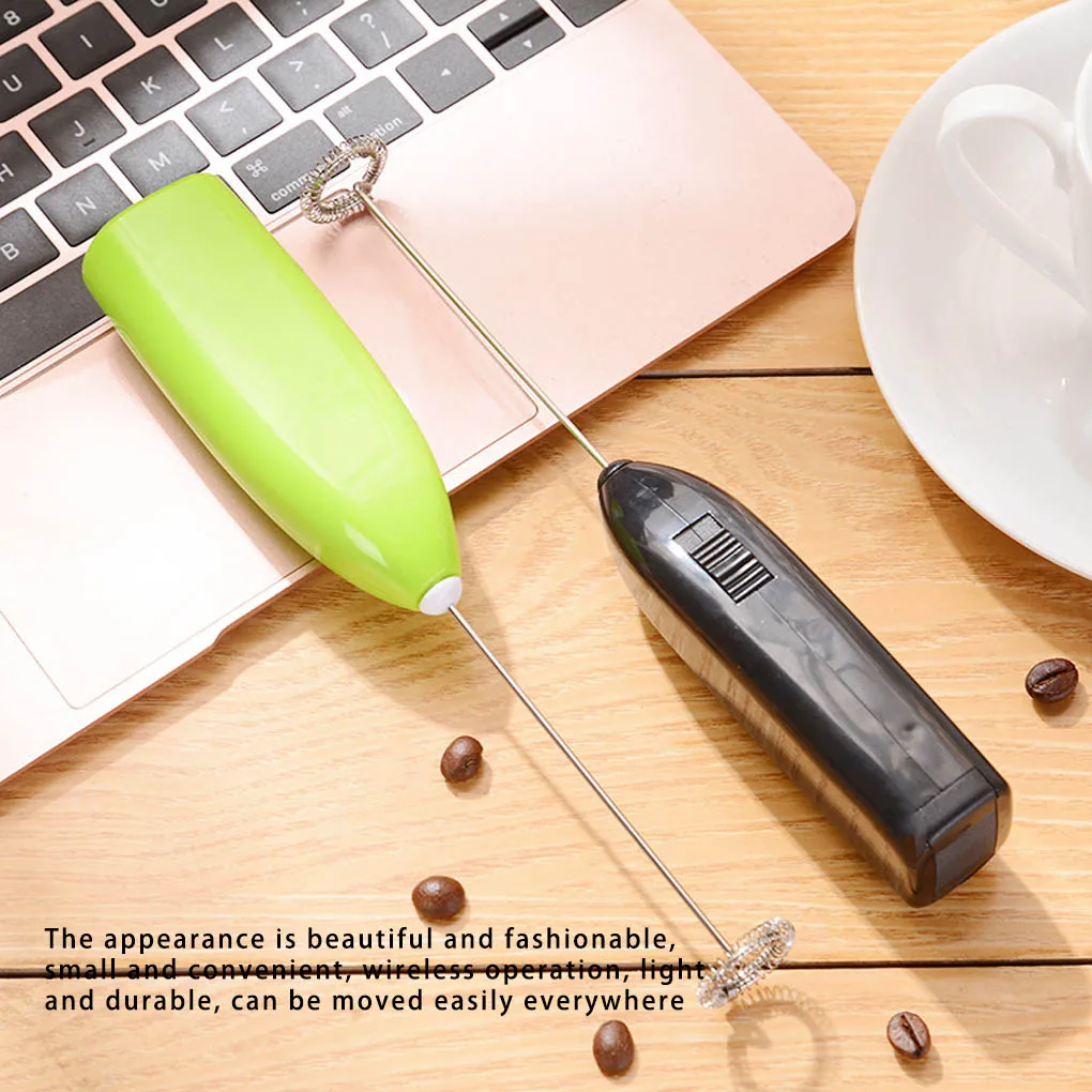 Electric Milk Frother Handheld Automatic Foam Coffee Maker Egg Beater Stirrer Milk Frother Portable Kitchen Coffee Whisk Tool 
Electric Milk Frother Handheld Automatic Foam Coffee Maker Egg Beater Stirrer Milk Frother Portable Kitchen Coffee Whisk Tool