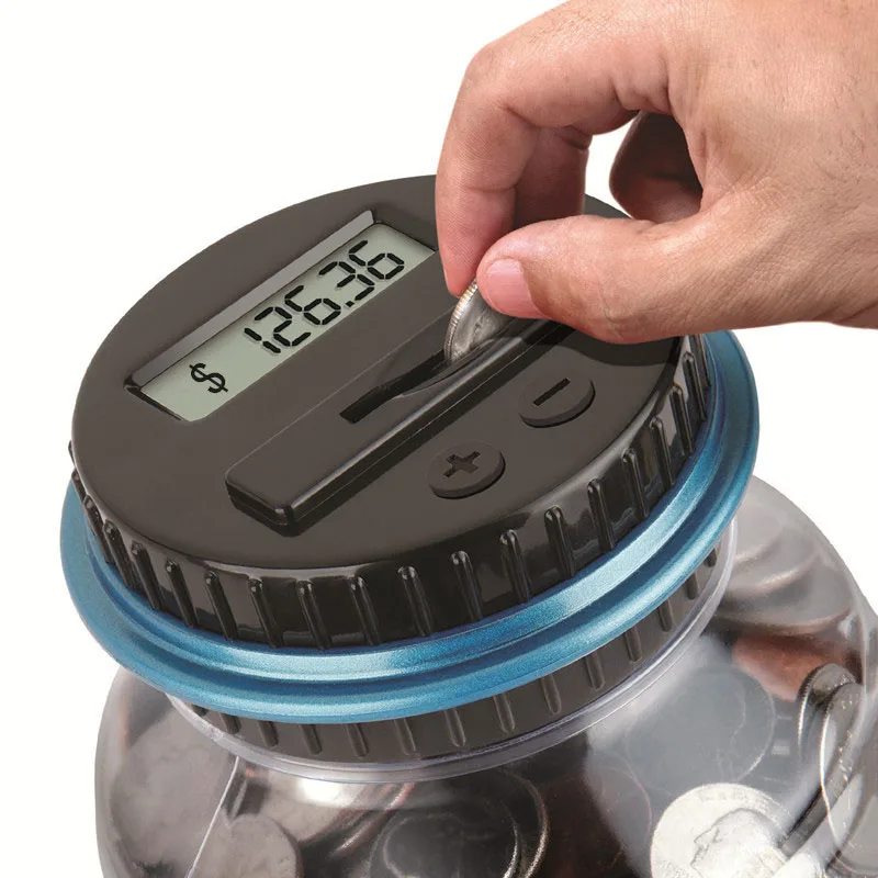 Large Electronic Counting Piggy Bank Change Coin Piggy Bank Money Bucket Smart Creative Piggy Bank Children's Toy Gift
Large Electronic Counting Piggy Bank Change Coin Piggy Bank Money Bucket Smart Creative Piggy Bank Children's Toy Gift