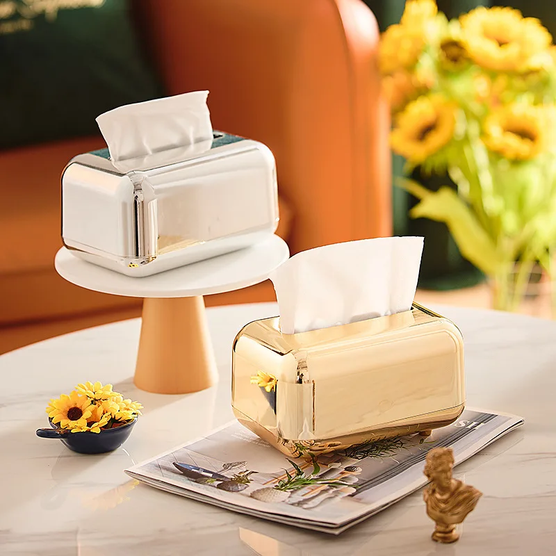 Light Luxury Electroplating Tissue Box Household Living Room Kitchen Desktop Tissue Box Napkin Holder Home Decor Accessories
Light Luxury Electroplating Tissue Box Household Living Room Kitchen Desktop Tissue Box Napkin Holder Home Decor Accessories