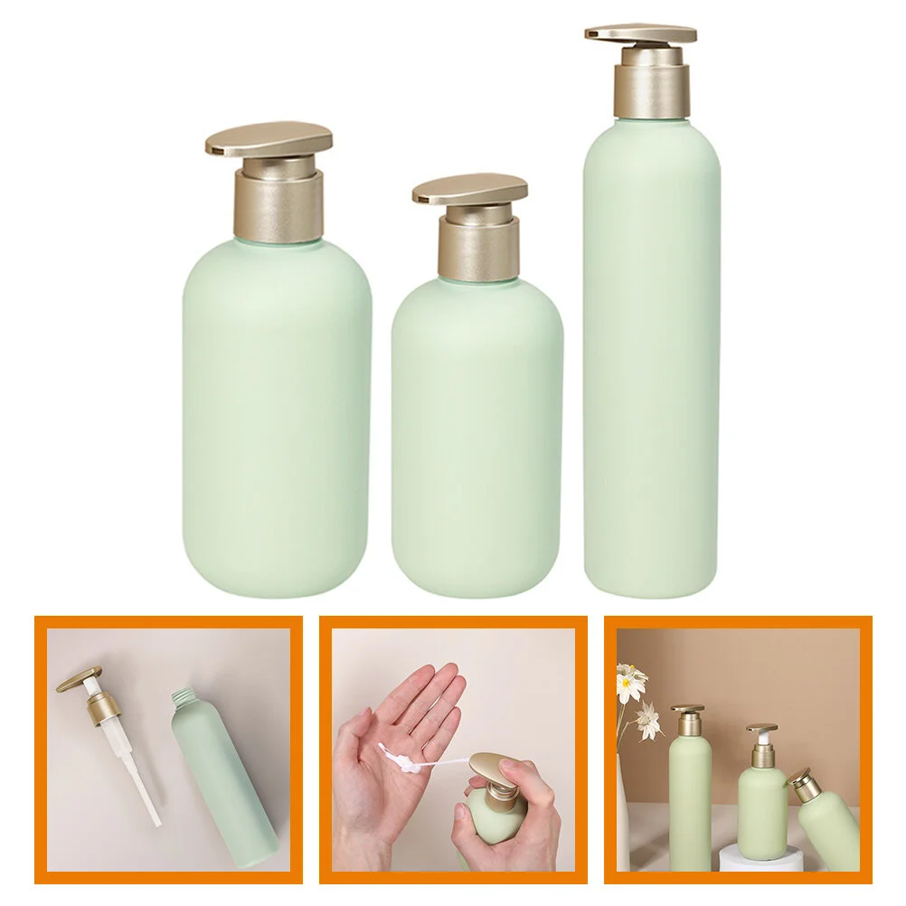 3 Pcs Lotion Container Pump Bottle Travel Supplies Reusable Shampoo Kitchen Soap Dispenser Handwashing Fluid Plastic Refillable
3 Pcs Lotion Container Pump Bottle Travel Supplies Reusable Shampoo Kitchen Soap Dispenser Handwashing Fluid Plastic Refillable