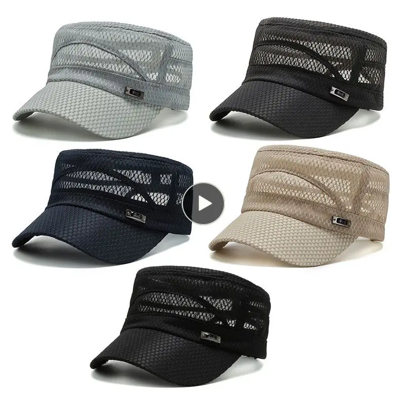 Flat Top Mesh Caps Men Women Baseball Cap Tide Hats 2021 New Style Quick-drying Casual Running Sun Hat Breathable Balaclava
Flat Top Mesh Caps Men Women Baseball Cap Tide Hats 2021 New Style Quick-drying Casual Running Sun Hat Breathable Balaclava