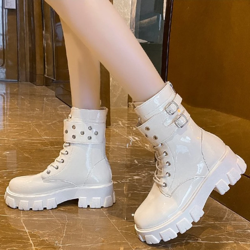 Women's Platform Shoes 2023 Autumn New Lace Up Plus Size Chunky Heel Ankle Boots for Women Fashion Casual Ladies Mid Calf Boots
Women's Platform Shoes 2023 Autumn New Lace Up Plus Size Chunky Heel Ankle Boots for Women Fashion Casual Ladies Mid Calf Boots
