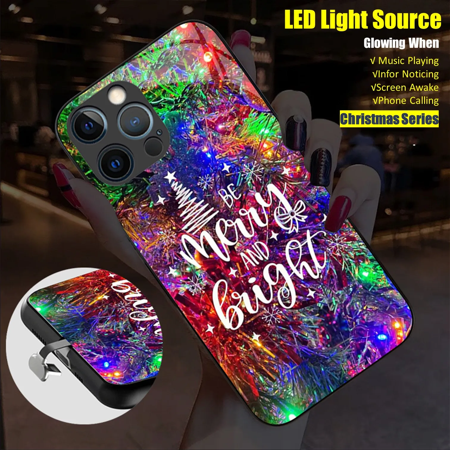 Christmas Tree LED Light Glowing Luminous Case for iPhone 11 12 13 14 Pro Max Samsung S21 S22 Note 10 20 Plus Ultra Party Gift
Christmas Tree LED Light Glowing Luminous Case for iPhone 11 12 13 14 Pro Max Samsung S21 S22 Note 10 20 Plus Ultra Party Gift