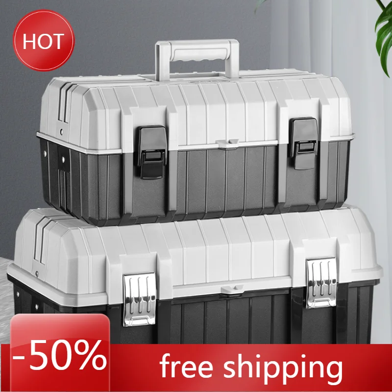 Hardcase Tool Box Profesional Garage Accessories Empty Tool Case Storag Organizer Multifunctional Suitcase Caisse A Outils Box
Hardcase Tool Box Profesional Garage Accessories Empty Tool Case Storag Organizer Multifunctional Suitcase Caisse A Outils Box
