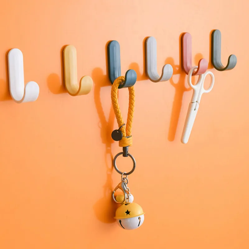 4PCSTowel Hook Plastic Door Hanger Self Adhesive Wall Hanger Hat Racks Key Hanger Wall Organizer Home Decor Key Holder 
4PCSTowel Hook Plastic Door Hanger Self Adhesive Wall Hanger Hat Racks Key Hanger Wall Organizer Home Decor Key Holder