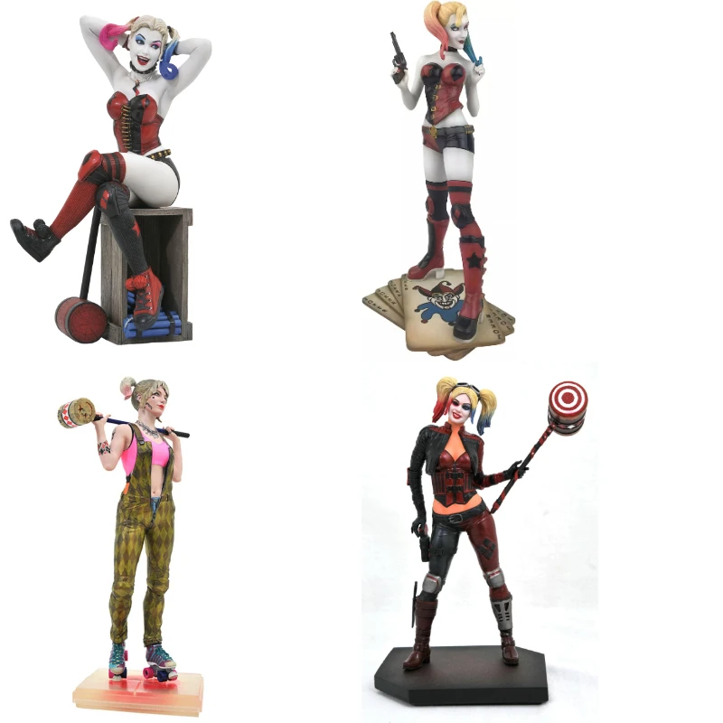 Бриллиантовые выбранные игрушки серии DC Gallery Harley Quinn, Женский клоун в качестве коллекционного подарка для мальчиков
Бриллиантовые выбранные игрушки серии DC Gallery Harley Quinn, Женский клоун в качестве коллекционного подарка для мальчиков