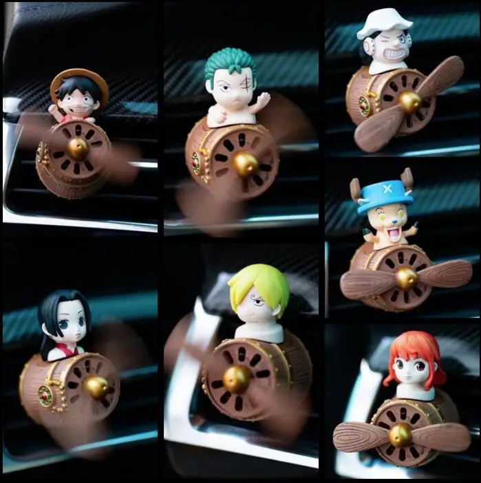 Anime One Piece Characters Car air conditioner outlet Fan Action Figure Model Toys
Anime One Piece Characters Car air conditioner outlet Fan Action Figure Model Toys