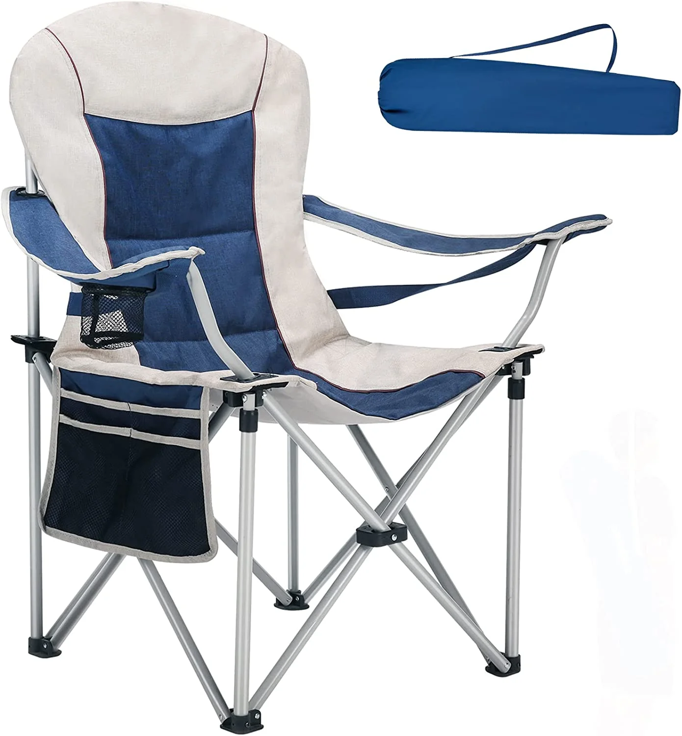Folding Camping Chairs Heavy Duty Outdoor Chairs with Cup Holder Supports 350 lbs for Adult
Folding Camping Chairs Heavy Duty Outdoor Chairs with Cup Holder Supports 350 lbs for Adult