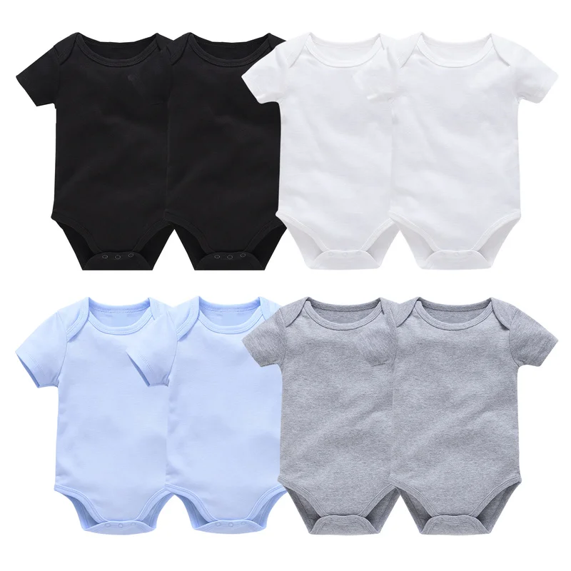 

100% Cotton Onesies Nice Newborn Baby Bodysuits Macacão Infantil Summer Body Toddler Jumper Boy Sleepsuit Girl Vêtements Bébé