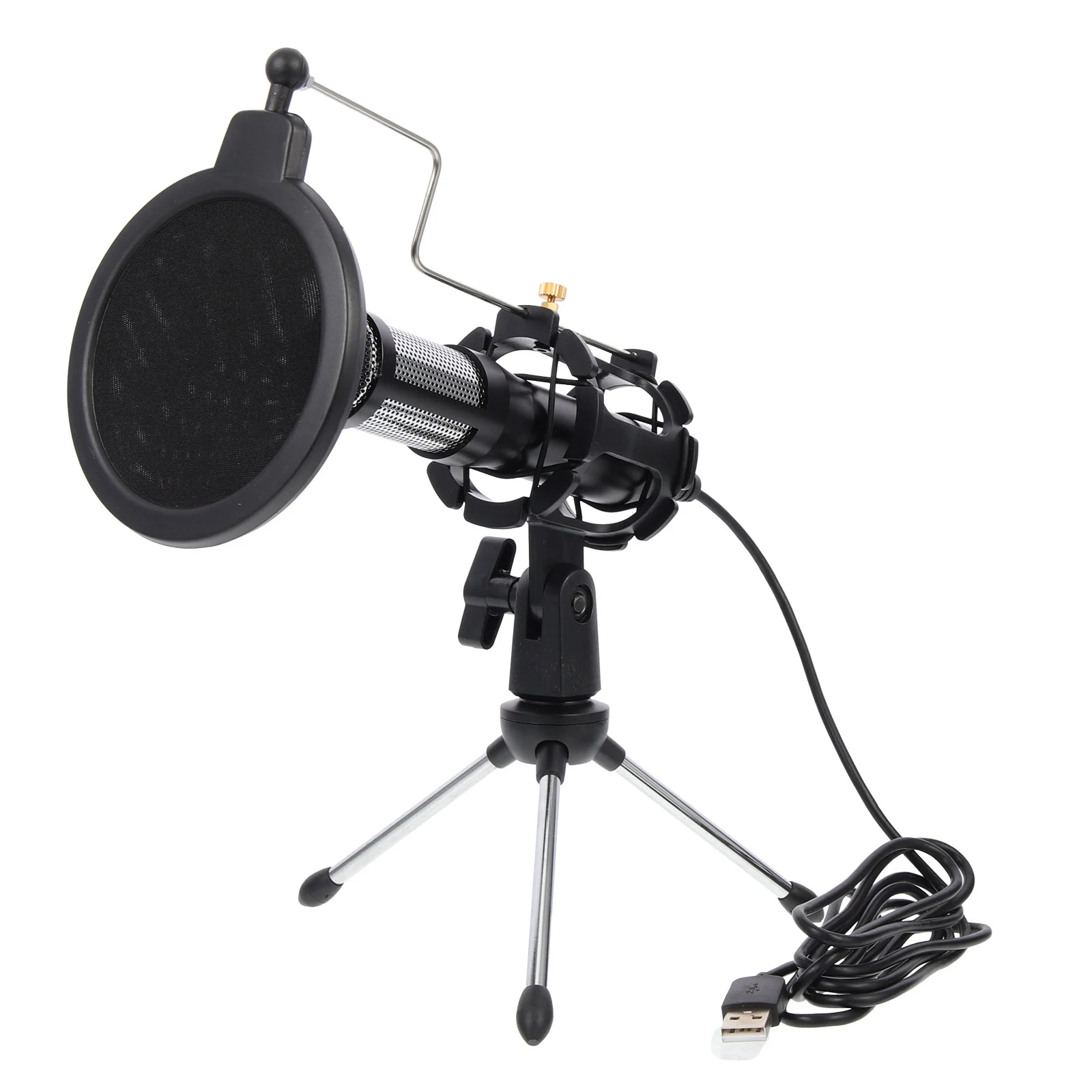Microphone Condenser Mic Usb Gamingnoise Reduction Home Game Set Conference Professional
Microphone Condenser Mic Usb Gamingnoise Reduction Home Game Set Conference Professional