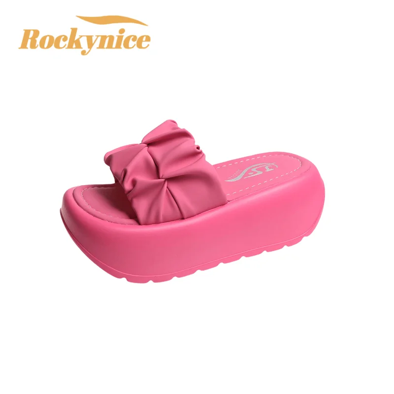 6CM Wedge Heels Sandals Women Summer Slides Chunky Platform Slippers for Woman Thick Bottom Slip-on Gladiator Sandalias Mujer
6CM Wedge Heels Sandals Women Summer Slides Chunky Platform Slippers for Woman Thick Bottom Slip-on Gladiator Sandalias Mujer