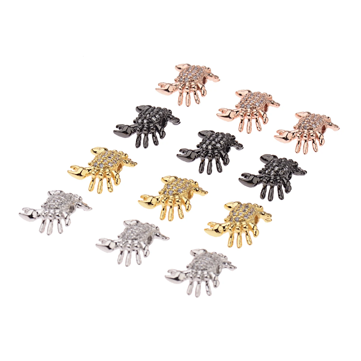 Zircon Creative Crab Pendants Accessories For Necklace Handmade DIY Jewelry Making Supplies Copper Beads
Zircon Creative Crab Pendants Accessories For Necklace Handmade DIY Jewelry Making Supplies Copper Beads