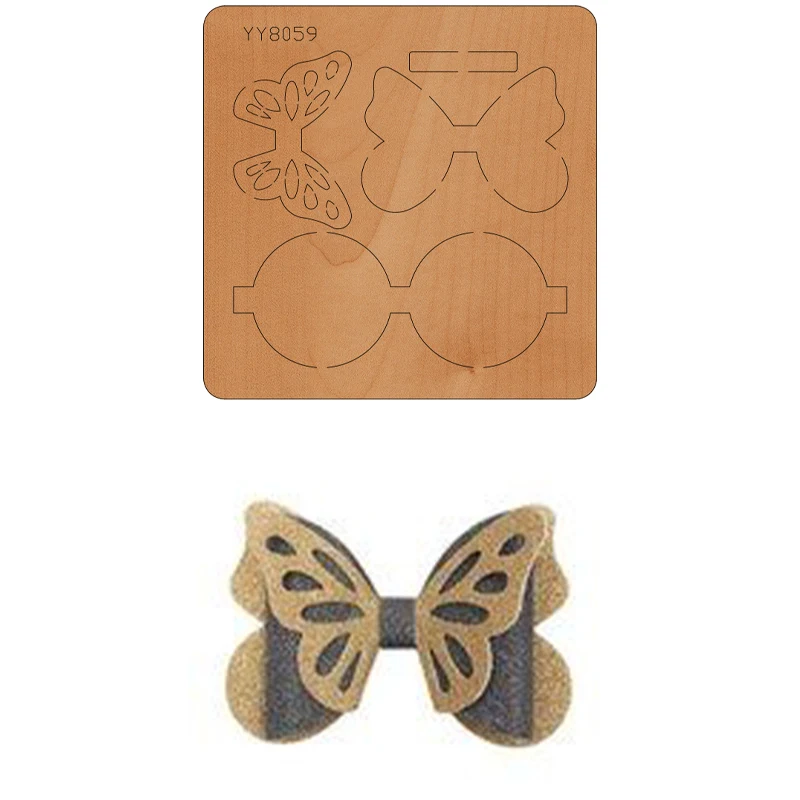 New bow mold knife model YY8059 is suitable for all cutting machines on the market Bow tie die cuts
New bow mold knife model YY8059 is suitable for all cutting machines on the market Bow tie die cuts