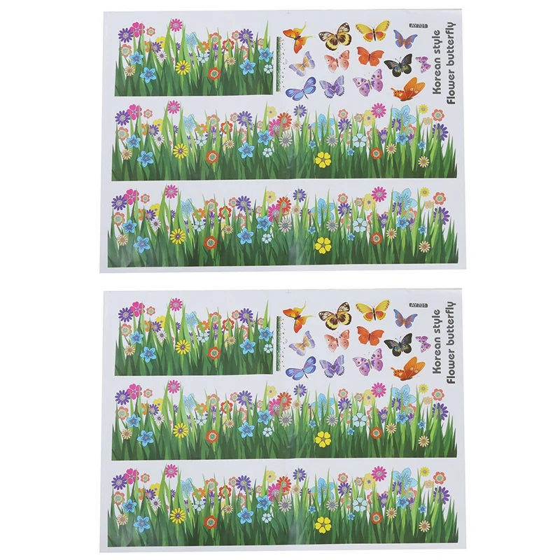 3X Grass Flower Butterfly Pattern Removable Wall Sticker Decal Art DIY Home Decor
3X Grass Flower Butterfly Pattern Removable Wall Sticker Decal Art DIY Home Decor
