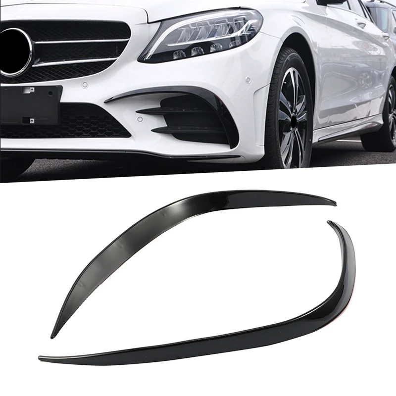 NEW-2Pcs Car Front Bumper Spoiler Splitter Cover for Mercedes-Benz C-Class C200 C260 W205 2019+
NEW-2Pcs Car Front Bumper Spoiler Splitter Cover for Mercedes-Benz C-Class C200 C260 W205 2019+