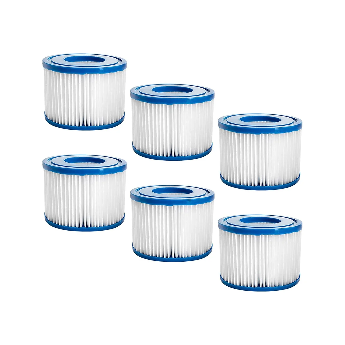6Pcs Pool Filters Cartridges for Bestway Saluspa Intex Inflatable Hot Tub Pump, Replace 58323E 58324
6Pcs Pool Filters Cartridges for Bestway Saluspa Intex Inflatable Hot Tub Pump, Replace 58323E 58324