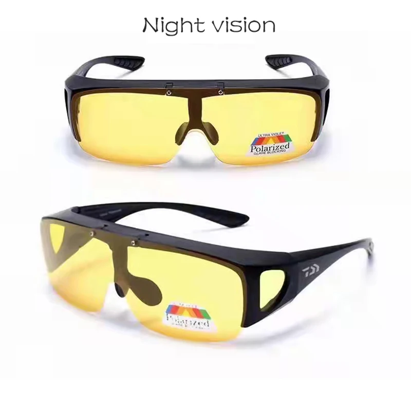 New Daiwa Fishing Glasses Summer Outdoor Anti-ultraviolet Light Color Lens Can Wear Myopia Glasses Night Vision Fishing Glasses
New Daiwa Fishing Glasses Summer Outdoor Anti-ultraviolet Light Color Lens Can Wear Myopia Glasses Night Vision Fishing Glasses