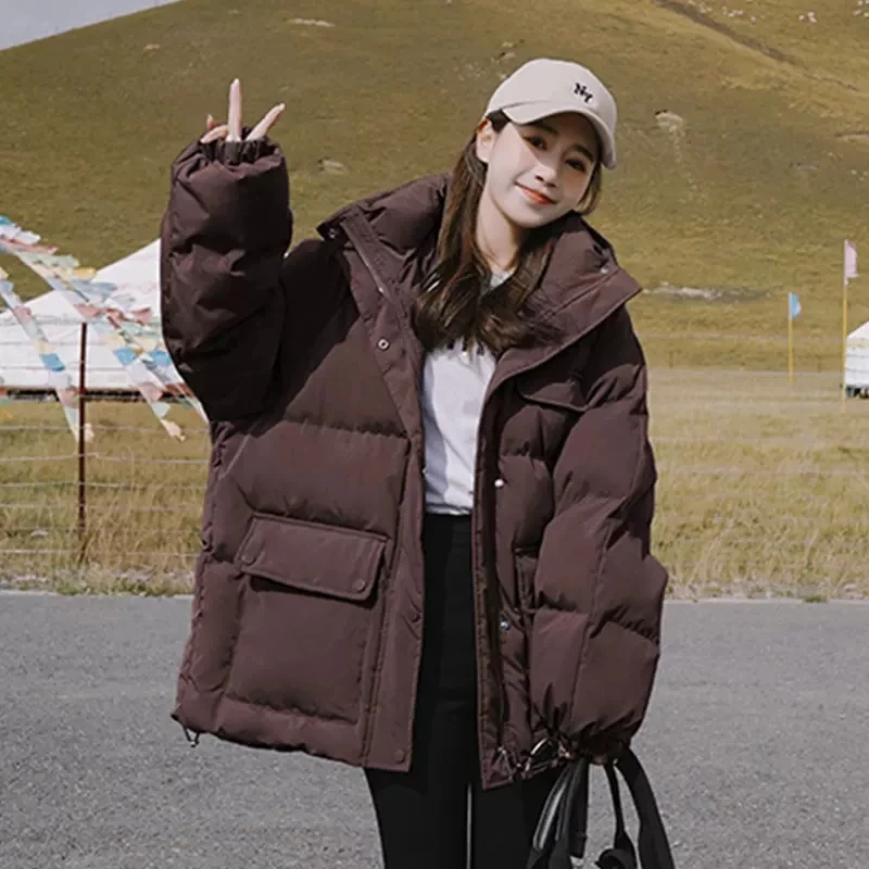 Winter Casual Down Jackets For Women Clothing 2022 Winter Coats New Korean Loose Hooded Short Parkas Girls Outerwear jp544
Winter Casual Down Jackets For Women Clothing 2022 Winter Coats New Korean Loose Hooded Short Parkas Girls Outerwear jp544