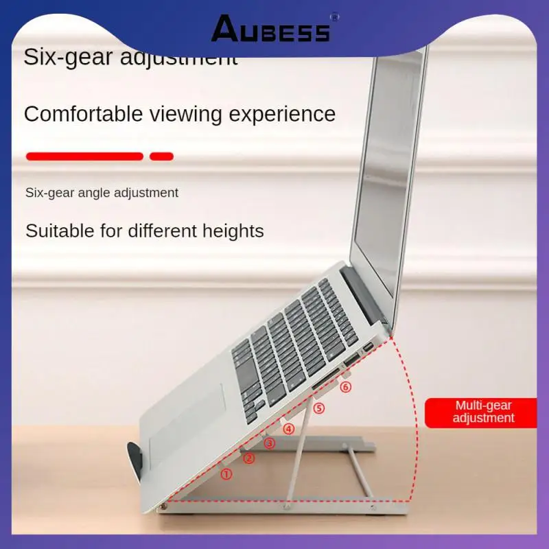 Laptop Stand Foldable Iron Computer Cooling Holder Heat Dissipation Adjustable Laptop Holder Bracket Computer Bracket Portable
Laptop Stand Foldable Iron Computer Cooling Holder Heat Dissipation Adjustable Laptop Holder Bracket Computer Bracket Portable